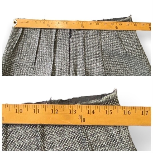 Marni Gray Wool/Silk Blend A line‎ Skirt, Marni - Picture 14 of 15